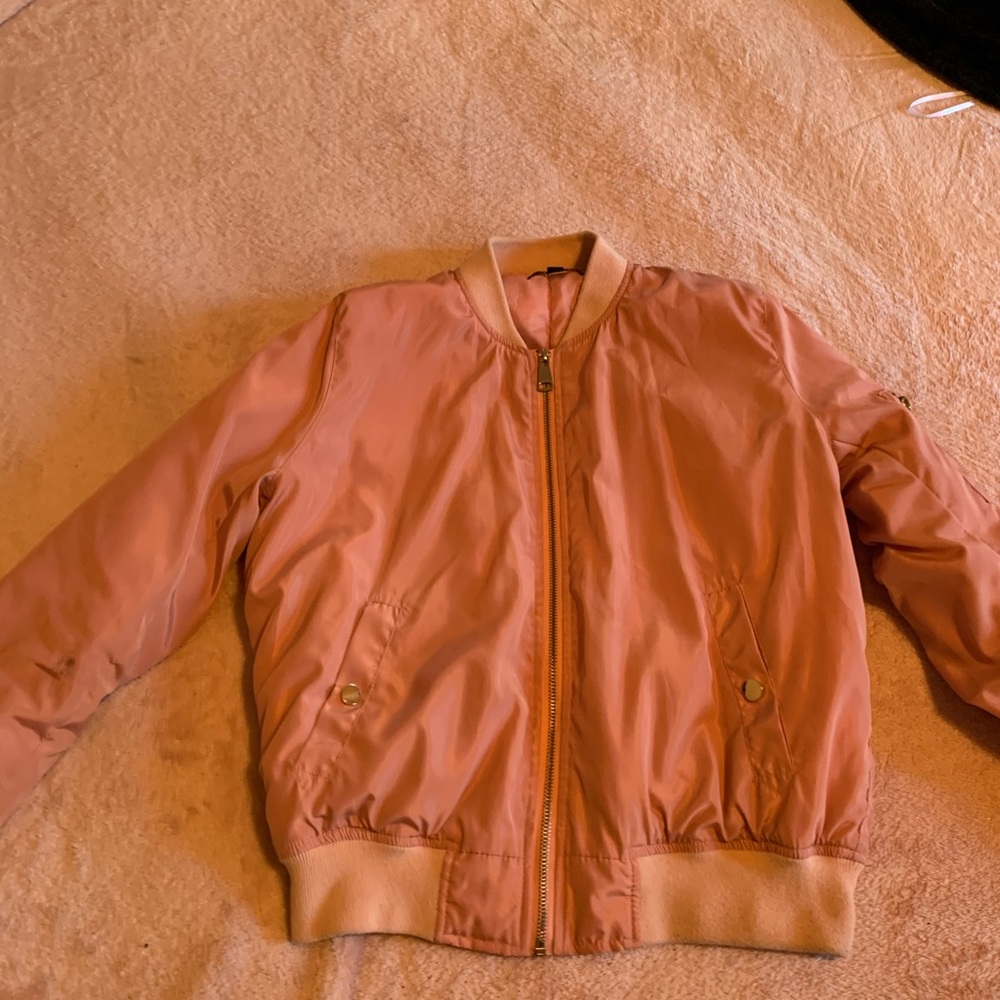 Pink bomber jacket - Picture 2 of 5